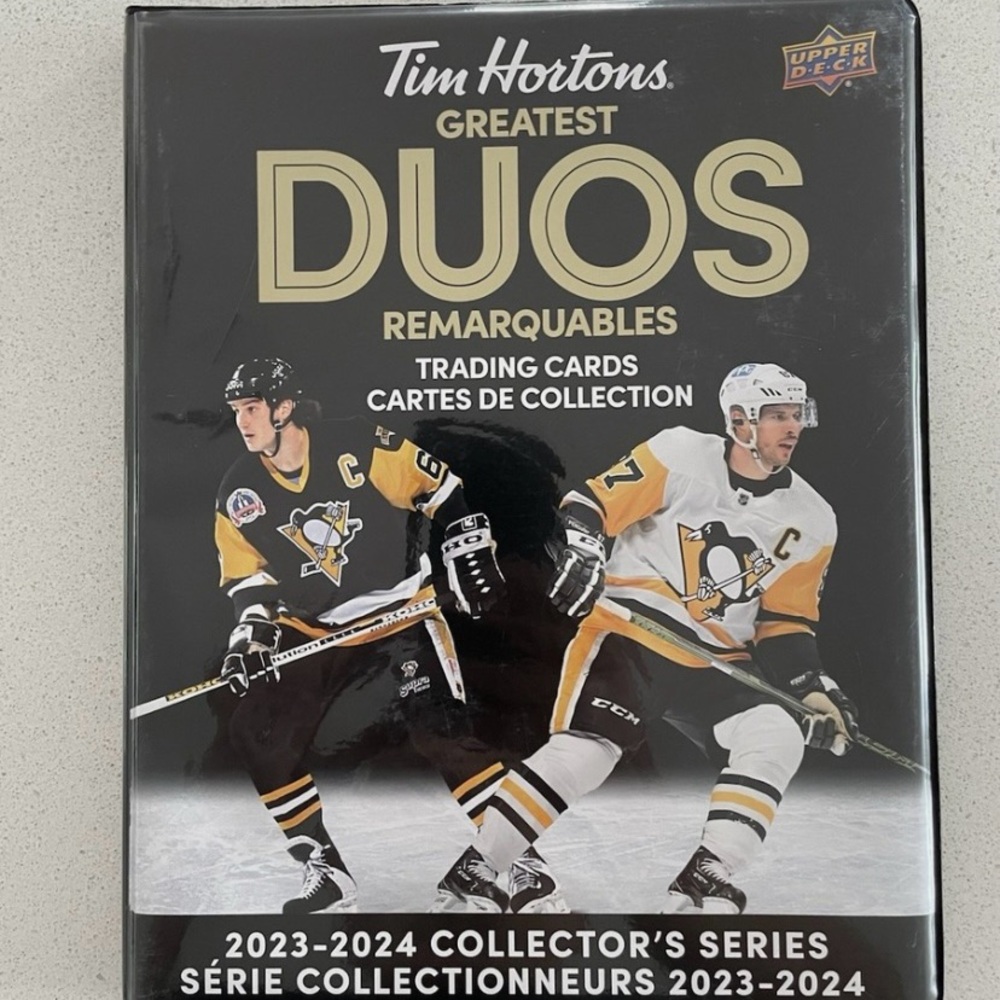 Tim Hortons Greatest Duos Trading Cards Binder